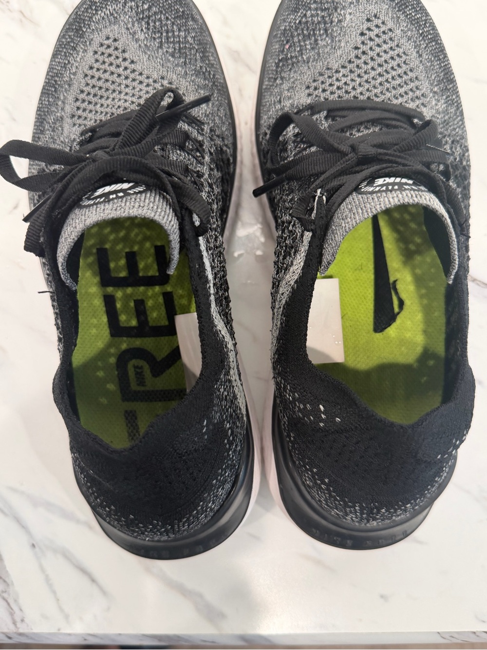Nike Flyknit Trainer — Black and White Knit - Picture 3 of 4